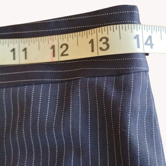 Ann Taylor Skirt Petite 0 Mini Striped Lined - Picture 5 of 12